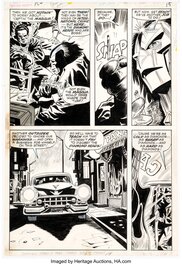 Gene Colan Frank Giacoia - Captain America #126 Story Page 11 Original Art (Marvel Comics, 1970) - Planche originale