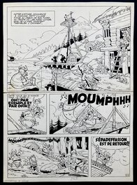 Marcel Remacle - Hultrasson - Fais-moi peur, Viking - Planche originale