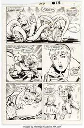 Keith Pollard Romeo Tanghal - Fantastic Four #328 Story Page 16 Original Art (Marvel, 1989) - Planche originale