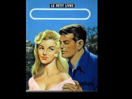 Michel Gourdon - Couverture du roman sentimental L'amour vainqueur édité en 1958 Gouache signée en bas à droite 27 x 19 cm - Comic Strip