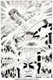 Jim Valentino Steve Montano - Guardians of the Galaxy #27 Story Page 10 Original Art (Marvel, 1992) - Planche originale