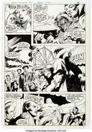 Nuit de travail n ° 12 histoire Page 3 Art original (DC Comics, 1983)