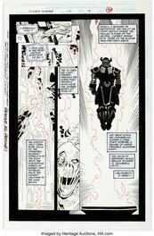 Silver Surfer # 114 Page 15 Art histoire originale (Marvel, 1996)