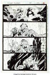 Randy Elliott Tom Grindberg - Silver Surfer # 94 Histoire Page 22 Art original (Marvel Comics, 1994) - Planche originale
