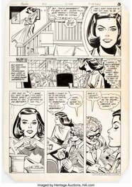 Carmine Infantino Bob Oksner - Supergirl #22 Story Page 13 Original Art (DC, 1984) - Planche originale