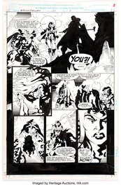 Tom Grindberg Bob Almond - Warlock and the Infinity Watch #23 Story Page 3 Thor Original Art (Marvel, 1993) - Planche originale