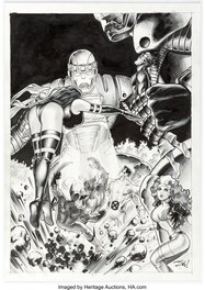 John Watson - X-Men 1990s Era Commission Illustration Original Art (2011) - Illustration originale