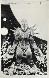 geoff shaw - Cosmic Ghost Rider #1 Cover - Original Cover