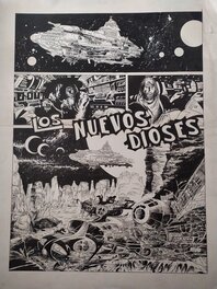 unknown - Los nuevos dioses/les nouveaux dieux/news gods - Planche originale