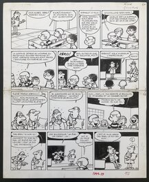 Francis - Mimile et l'étoile filante (planche 6) - Planche originale