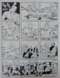 Herr Seele - Cowboy Henk - Planche originale