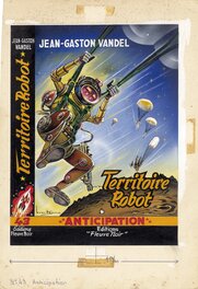 René Brantonne - Fleuve Noir Anticipation n°43 Territoire Robot - Original Cover