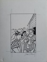 Jean-Claude Denis - Les sept péchés capitaux - Original Illustration