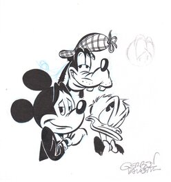 Gerben Valkema | 2010 | Donald Duck illustration