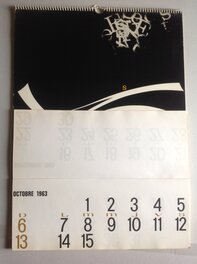 Le Calendrier apposé en Bas Soulevé...Octobre 1963 Le Calendrier apposé en Bas Soulevé...Octobre 1963