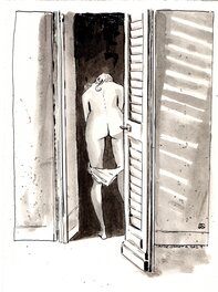 Davide Garota - Lumière du matin - Original Illustration