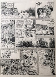 Franz - Franz  - Poupée d'ivoire - Tome 1 - Page 9 - Les Bamboux - Planche originale