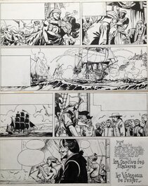 Comic Strip - Barbe Rouge . Raid sur la Corne d’ Or .