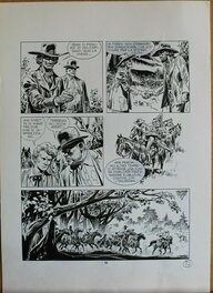 Planche originale - Tex : L’or du Sud Pl 52