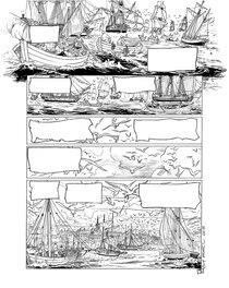 Planche originale - Michel - Terre Neuvas