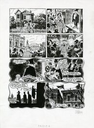 Christophe Blain - 2007 - Gus : Beau Bandit - Planche originale