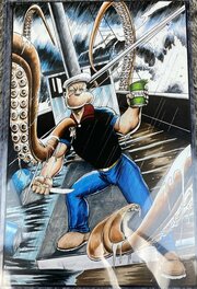 todd tuttle - Popeye - Illustration originale