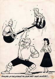 Tibet couverture journal Tintin 1956