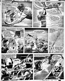 Reg Bunn - The Spider pl 32 - Planche originale