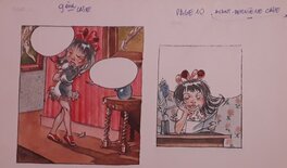 Al Severin - Lisette - Planche originale