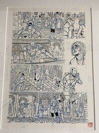 Mathieu Bablet - Carbone et Silicium page 144 - Planche originale