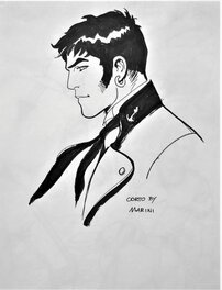 Enrico Marini - Corto Maltese - Original Illustration