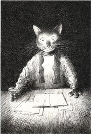 Chat-Peintre : prêt pour commencer. Chat-Peintre : prêt pour commencer.