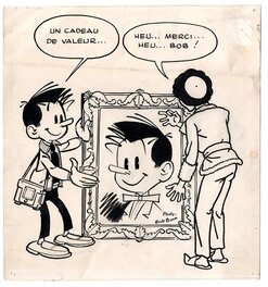 Aidans et Laudy - Bob Binn et Hassan - Comic Strip
