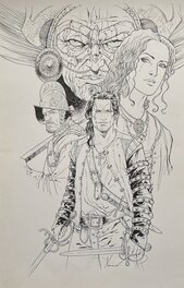 Philippe Xavier - Conquistador - Original Illustration