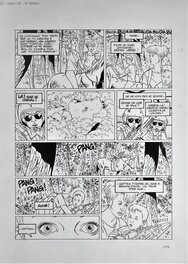 Magda - Charly t 3 - Le réveil pl 44 - Planche originale