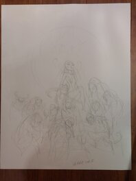 Recherche crayonnée au verso Recherche crayonnée au verso