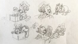 Claude Marin - Mickey Baby - Planche originale