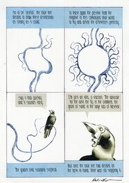 Dave McKean - Blue Tree Comic Page 3 - Planche originale