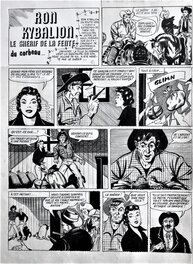 Orozco - Ron Kybalion - le sheriff de la fente du corbeau pl 1 - Planche originale