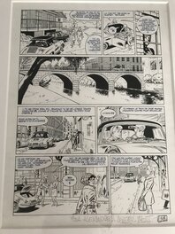 Simon Van Liemt - Ric Hochet : Tome 3 , planche 38 - Planche originale