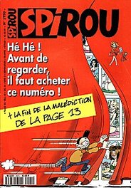 Couverture du journal Spirou Couverture du journal Spirou