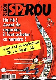 Couverture du journal Spirou