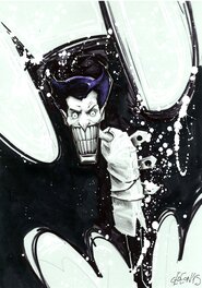 Gedeon - Batman - Joker - Illustration originale