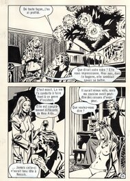 Toni Deu - Le Commander dans un fauteuil planche 112 -  Flash espionnage n° 6, Aredit,  mars 1981 - Comic Strip