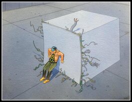Moebius - Portfolio "L'Evénement du Je Dis" - Moebius - Illustration originale