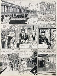 Stéphane Dubois - Dubois, L'angelot du Quinzième, planche n°1, 1982. - Planche originale