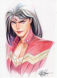 Schmidt Otto - Wonder Woman - Original Illustration