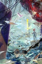 Gedeon - Le Petit Prince - Un voyage au pays des rêves 13 / The Little Prince - A journey through the land of dreams 13 - Original Illustration