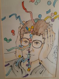 Shintaro Kago - Portrait - Shintaro Kago - Illustration originale