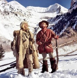 Chris Lapp, dit " Griffes d'ours " et Jeremiah Johnson. A moins qu'il ne s'agisse de Slim " Le Borgne " et de Buddy Longway